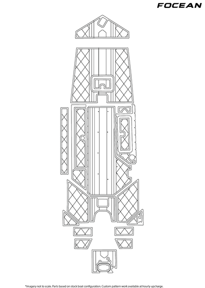 Custom Non-Slip EVA Boat Flooring for SeaArk - Aluminum Jon Boat - 2010