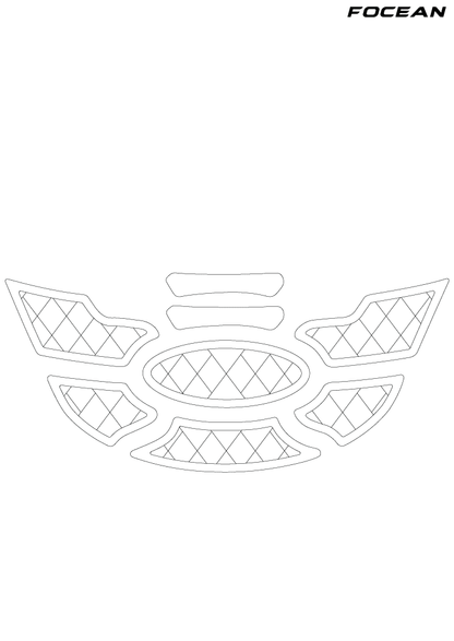 Custom Non-Slip EVA Boat Flooring for Nautique - Super Air - 2005