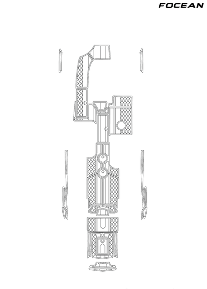 Custom Non-Slip EVA Boat Flooring for Mastercraft - X26 - 2020-2021