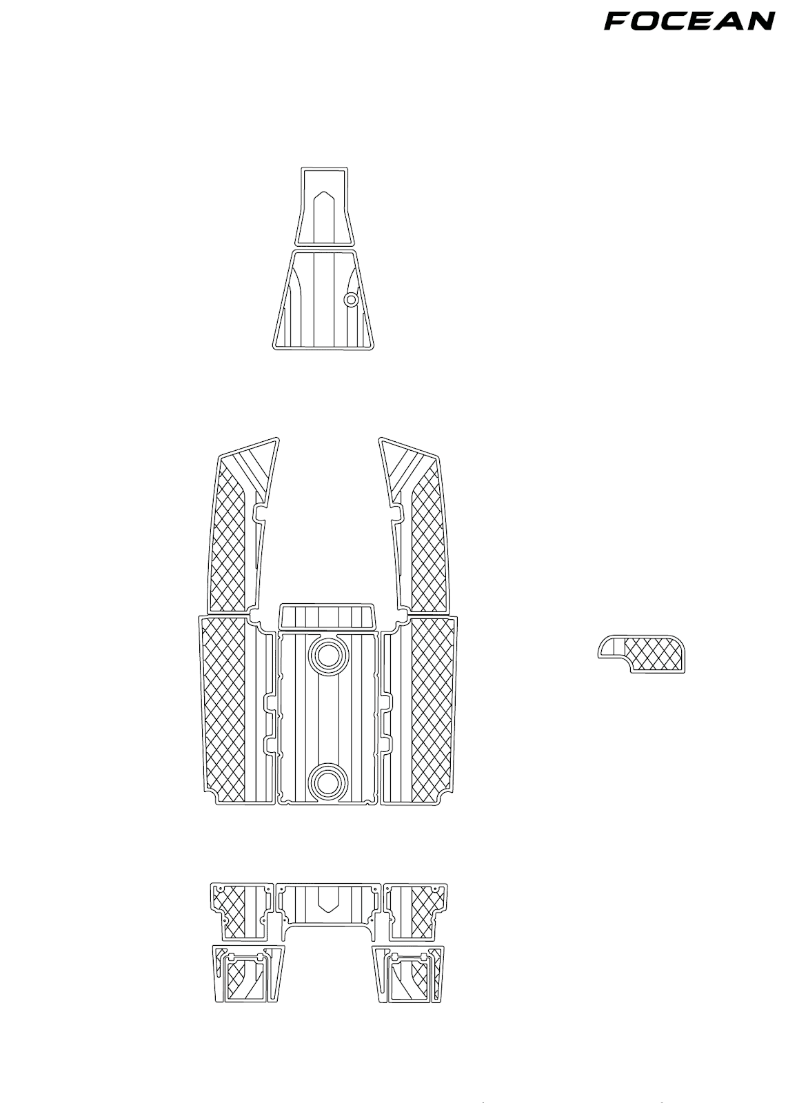 Custom Non-Slip EVA Boat Flooring for Release - 21 CC - 2021