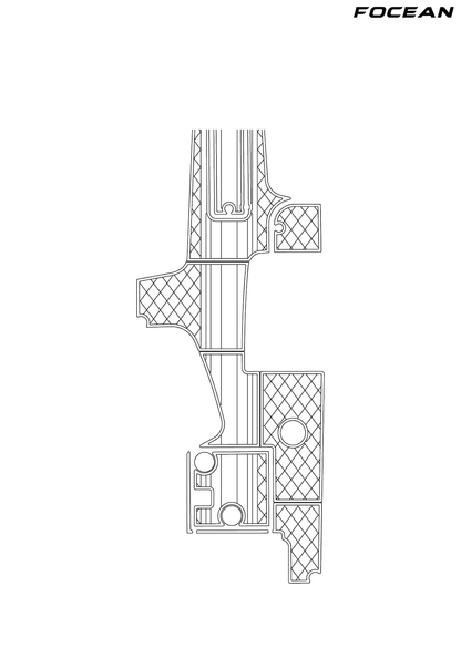 Custom Non-Slip EVA Boat Flooring for Chaparral - Sunesta 250 - 1997