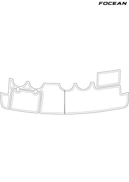 Custom Non-Slip EVA Boat Flooring for Regal - Classic 223 Express Cruiser - 1995