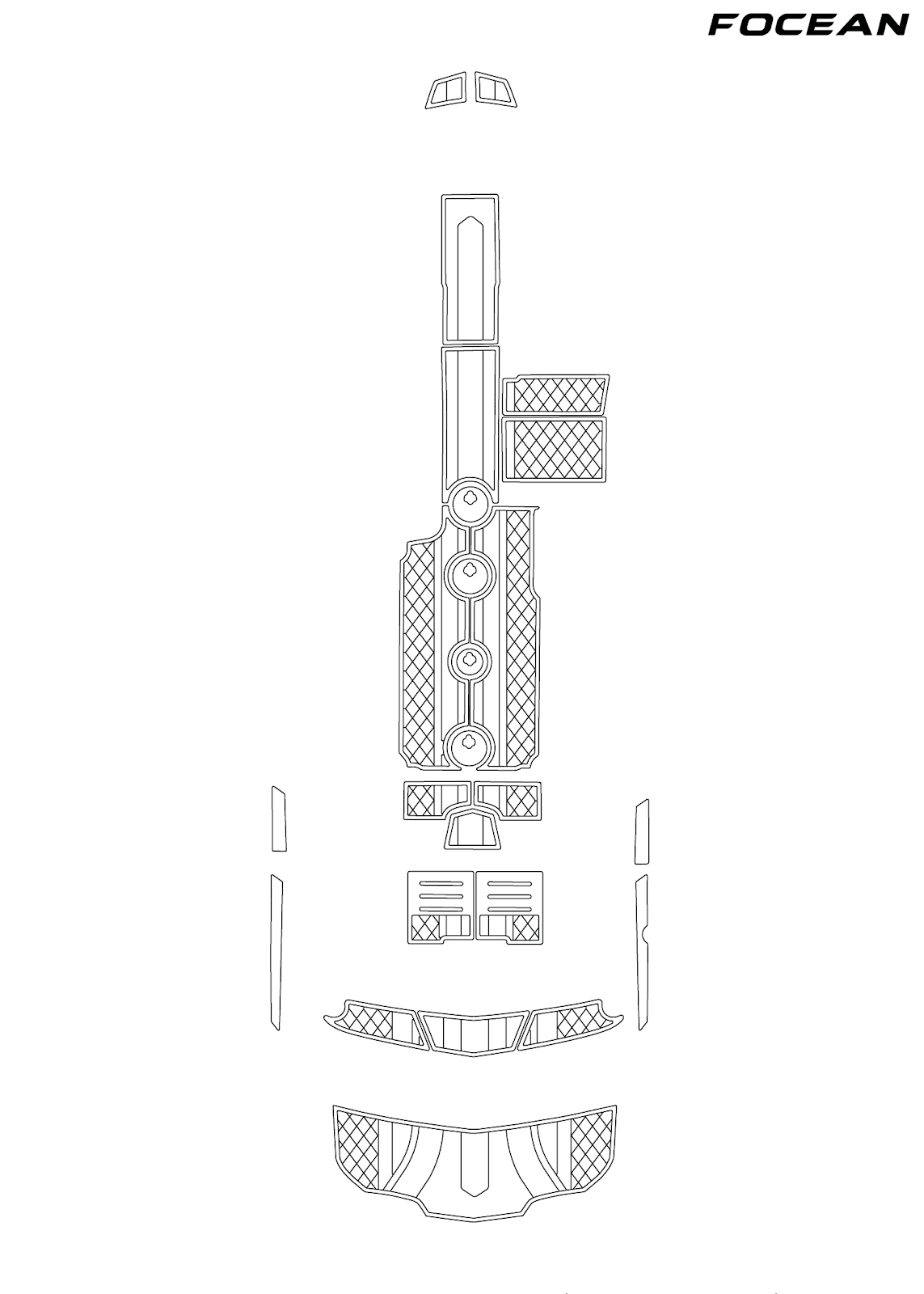 Custom Non-Slip EVA Boat Flooring for Mastercraft - NXT22 - 2020-2021