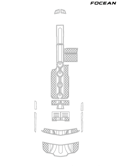 Custom Non-Slip EVA Boat Flooring for Mastercraft - NXT22 - 2020-2021
