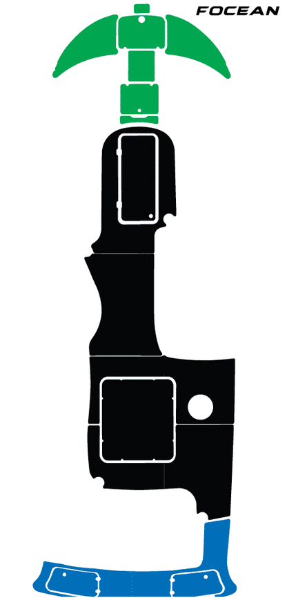 Custom Non-Slip EVA Boat Flooring for Larson - Senza 186 - 2007