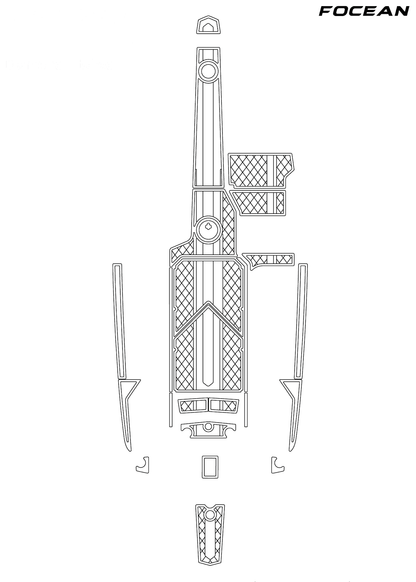 Custom Non-Slip EVA Boat Flooring for Supra - SG - 2015-2017