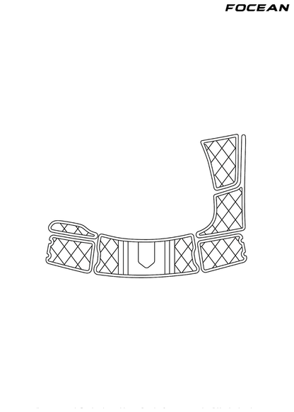 Custom Non-Slip EVA Boat Flooring for Chaparral - 235 SSI - 2003