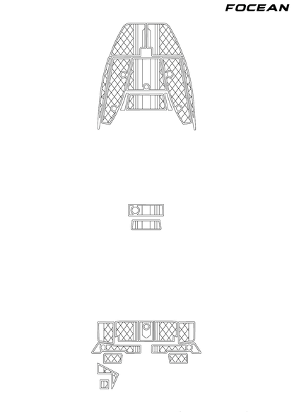 Custom Non-Slip EVA Boat Flooring for Ranger - 2660 Bay Boat - 2021
