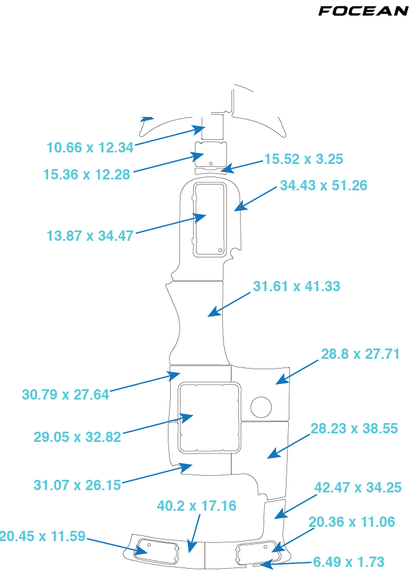 Custom Non-Slip EVA Boat Flooring for Larson - 230 Escape - 1998