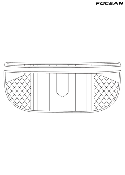 Custom Non-Slip EVA Boat Flooring for Supreme - Ski - 2008