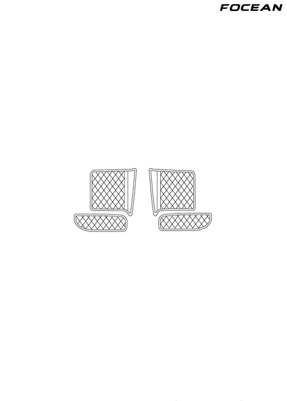 Custom Non-Slip EVA Boat Flooring for Manitou - 25 XPlode - 2016