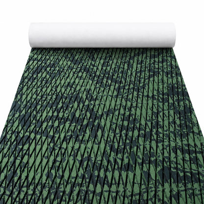 FOCEAN Camo EVA Foam Boat Flooring - Anti-UV Diamond Pattern Marine Decking