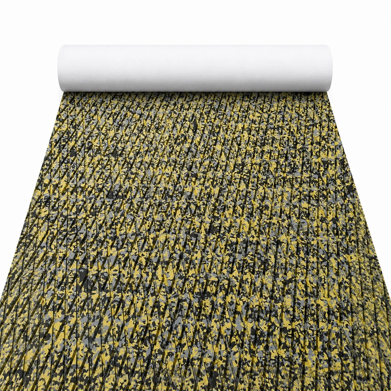 FOCEAN Camo EVA Foam Boat Flooring - Anti-UV Diamond Pattern Marine Decking