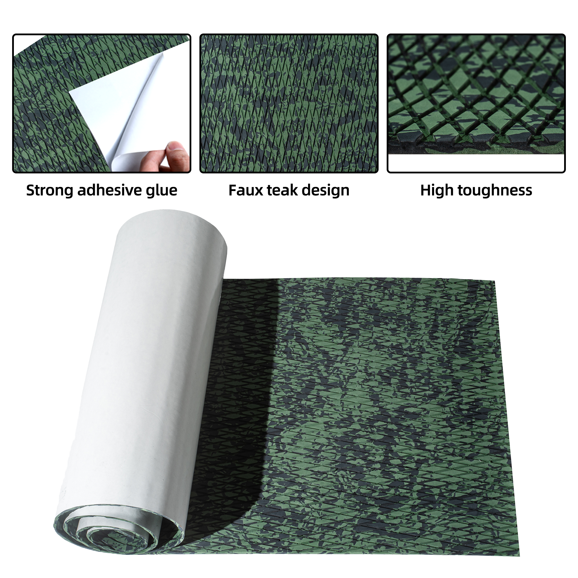 Focean EVA Foam Boat Flooring Kit – Heat-Resistant, Easy DIY Install
