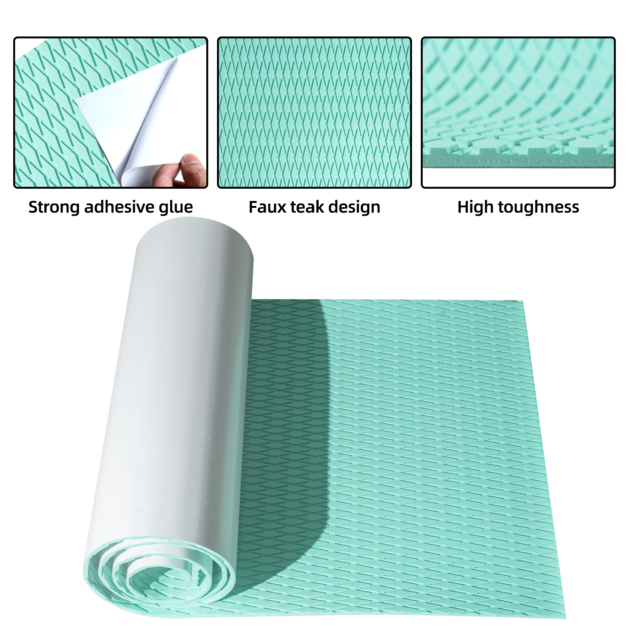 Focean Anti-UV Diamond Camo EVA Foam Boat Flooring