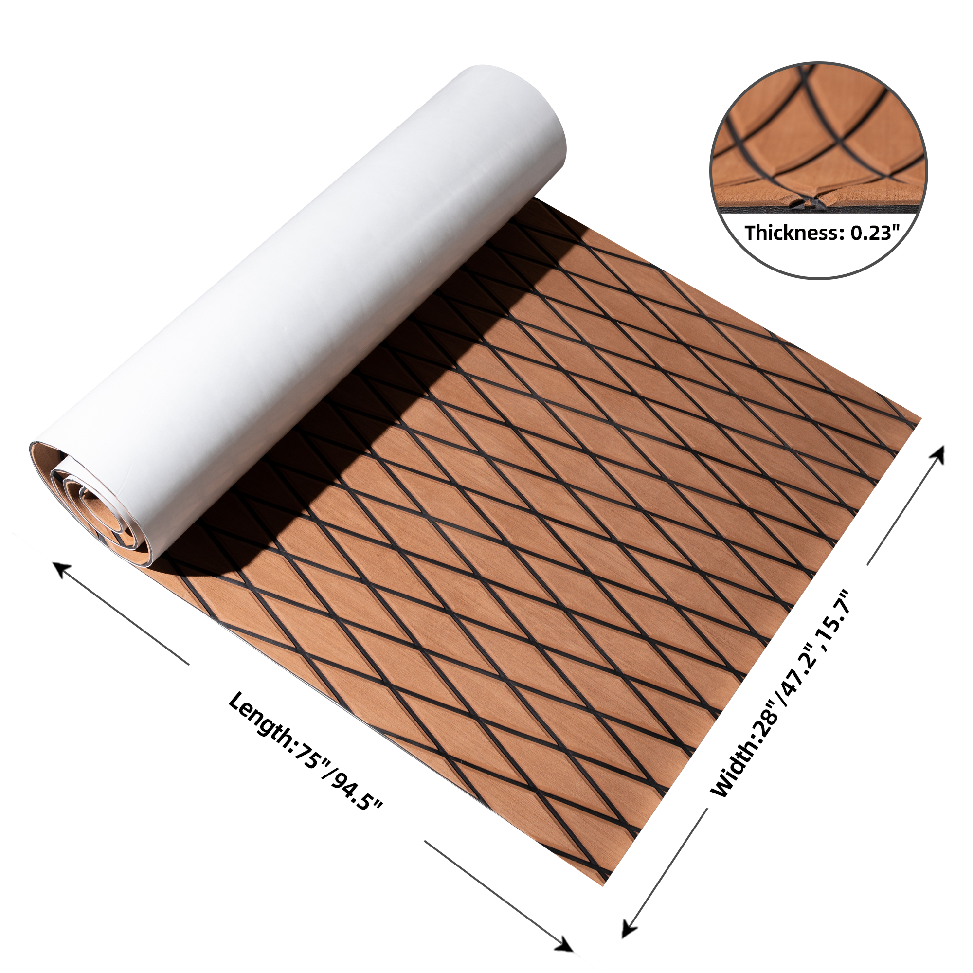 High-Density EVA Boat Flooring – Marine Deck Sheets