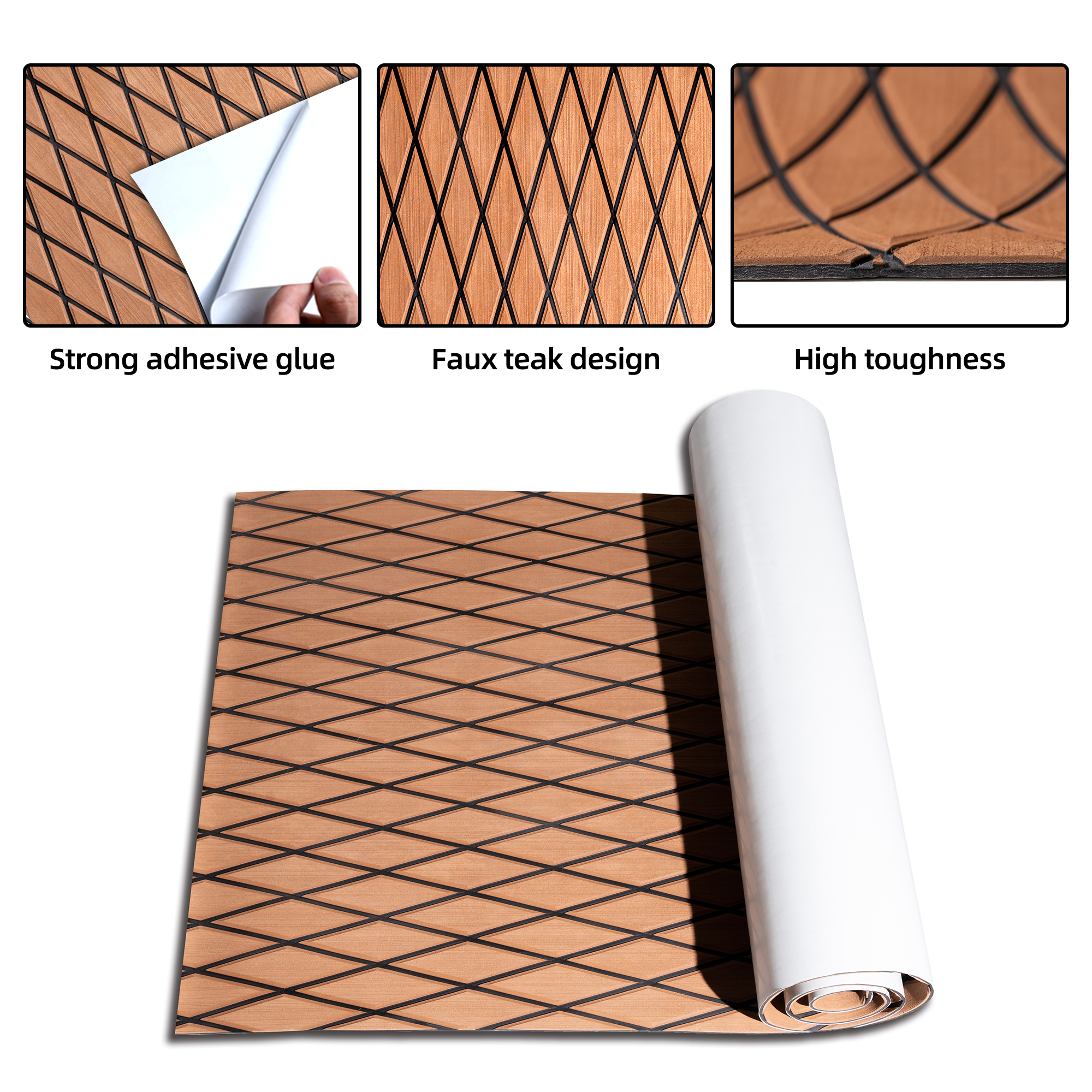 High-Density EVA Boat Flooring – Marine Deck Sheets