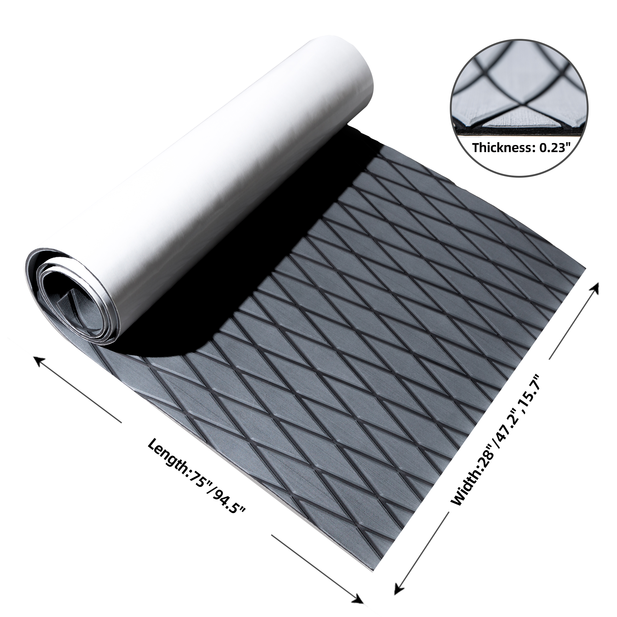 High-Density EVA Boat Flooring – Marine Deck Sheets