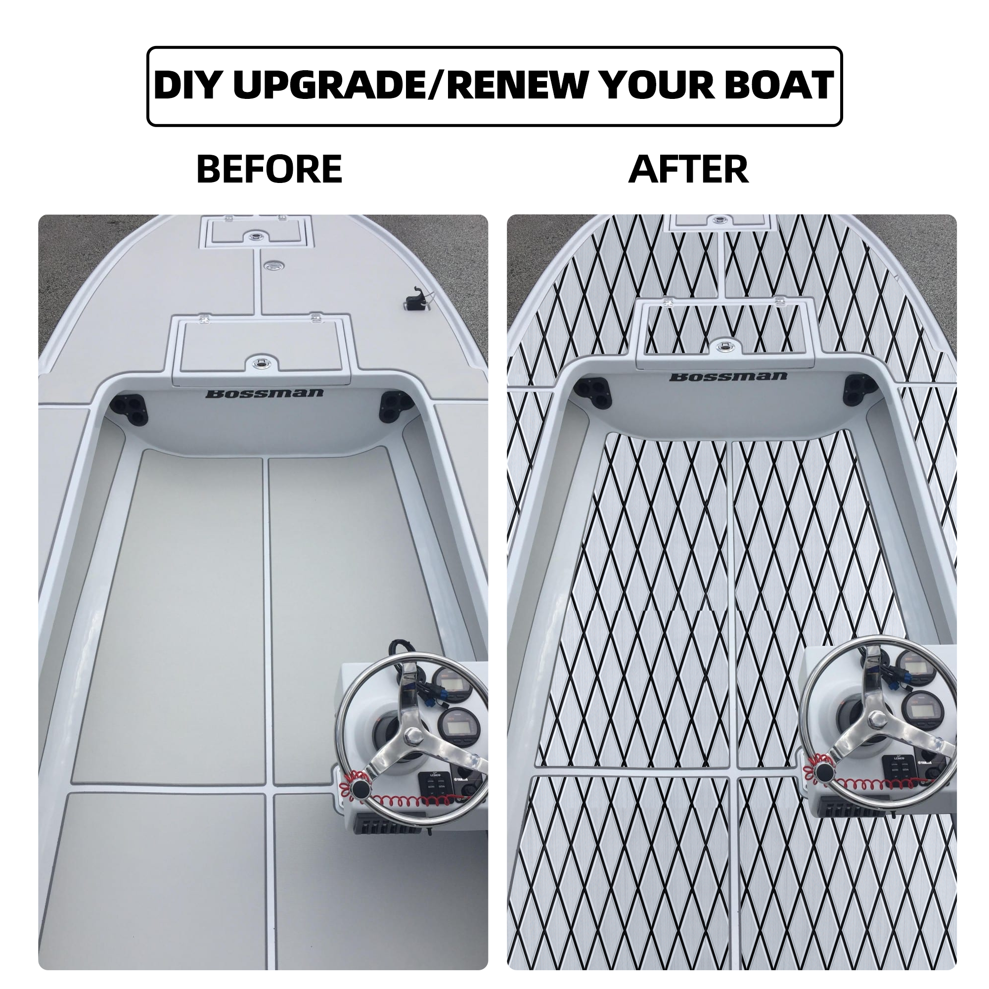 High-Density EVA Boat Flooring – Marine Deck Sheets