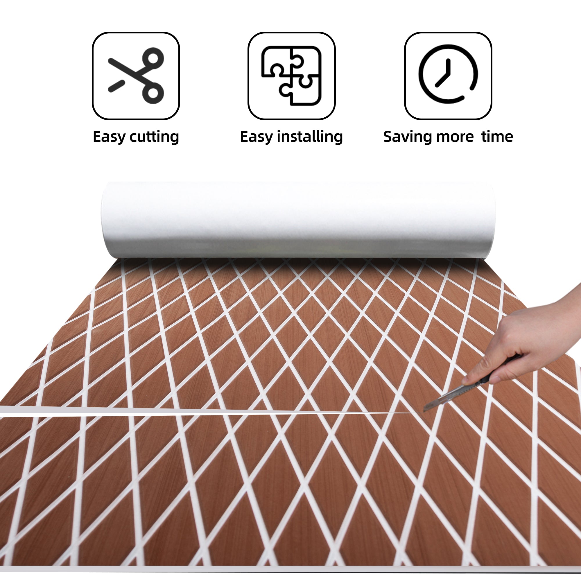 High-Density EVA Boat Flooring – Marine Deck Sheets