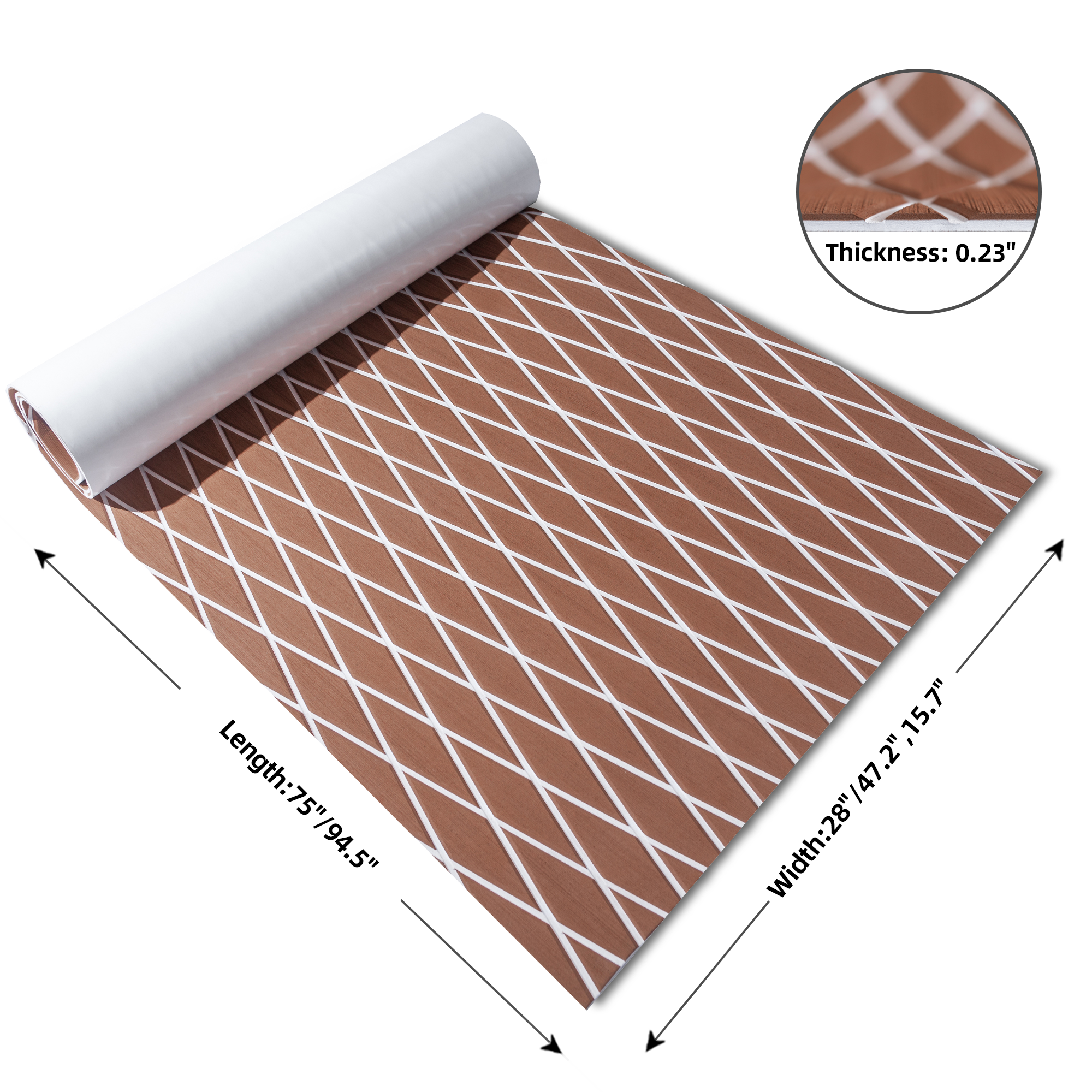 High-Density EVA Boat Flooring – Marine Deck Sheets