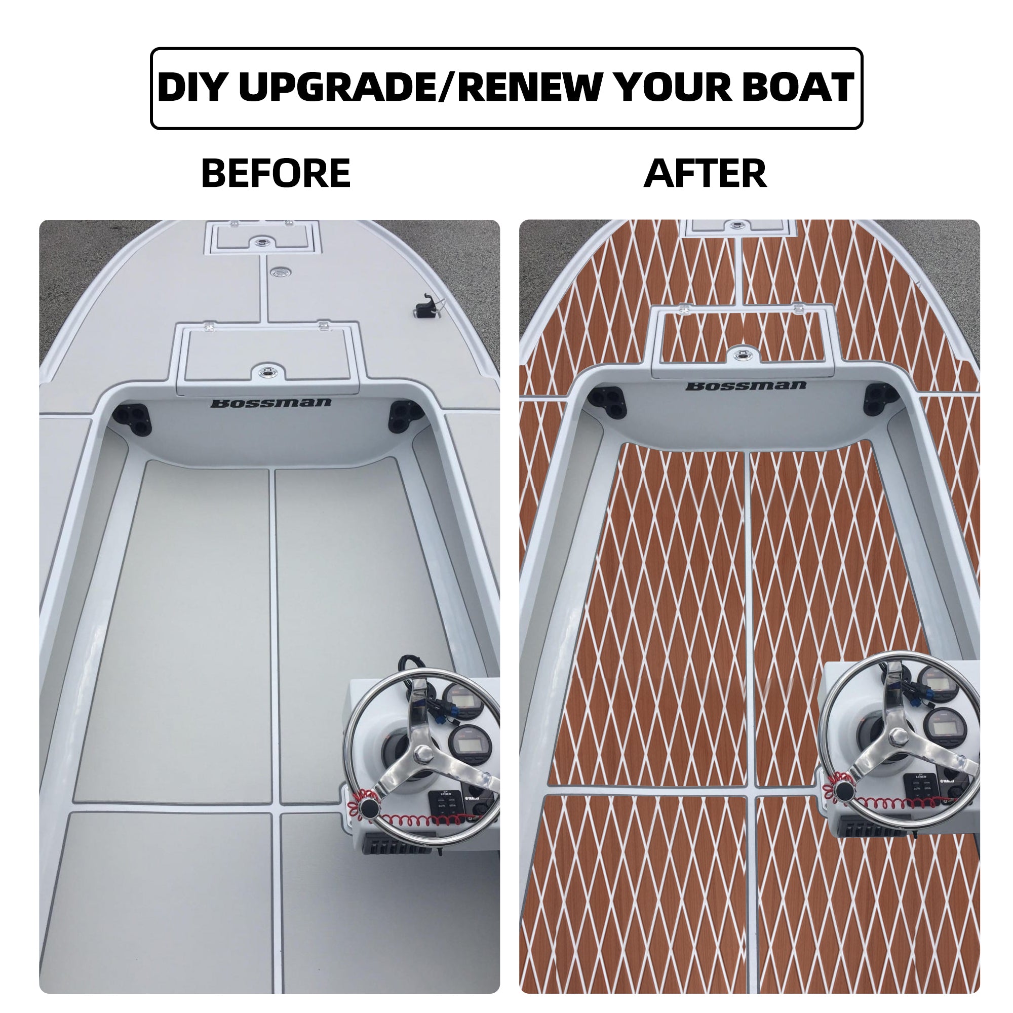 High-Density EVA Boat Flooring – Marine Deck Sheets