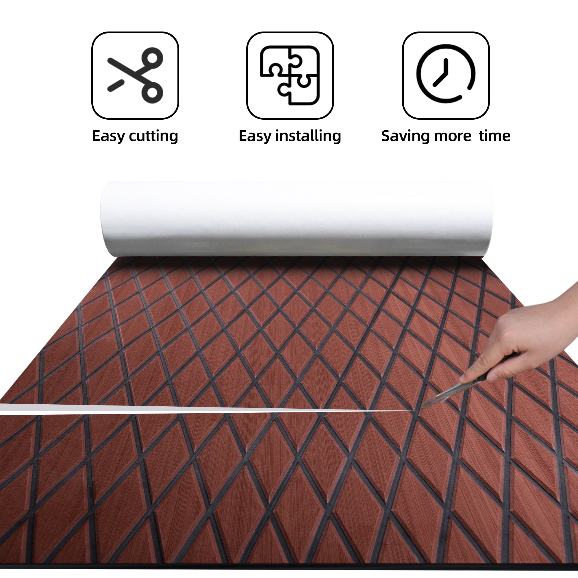 High-Density EVA Boat Flooring – Marine Deck Sheets