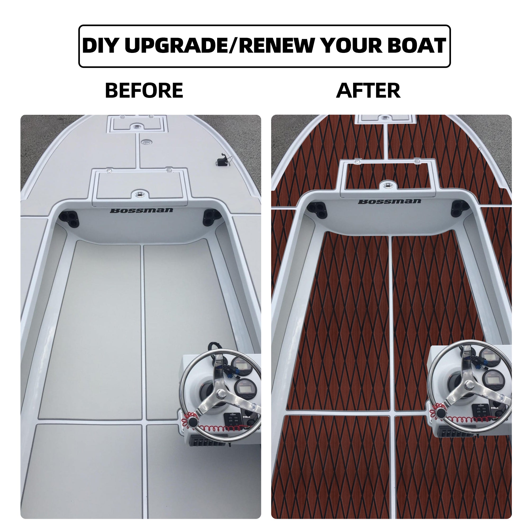 High-Density EVA Boat Flooring – Marine Deck Sheets