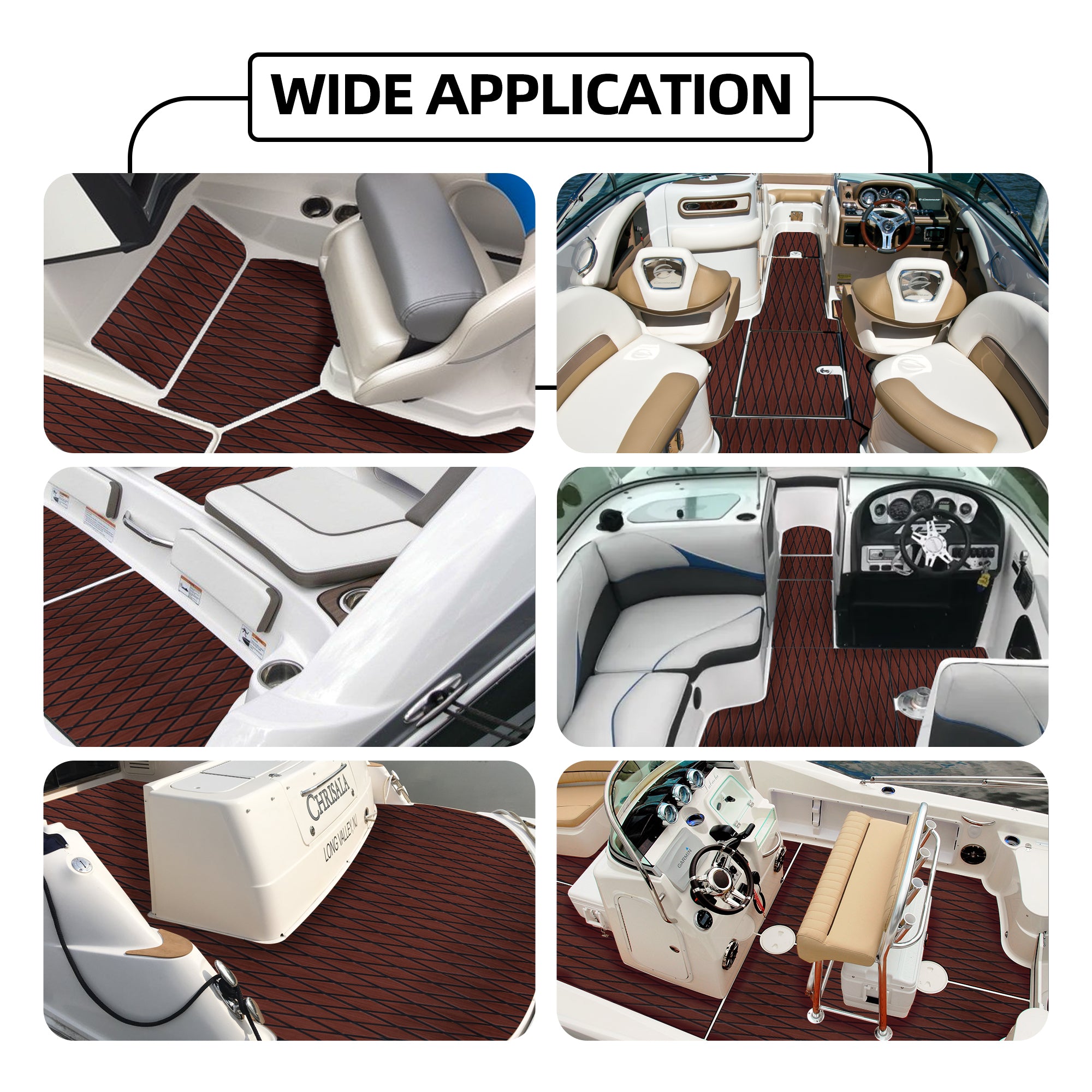 High-Density EVA Boat Flooring – Marine Deck Sheets