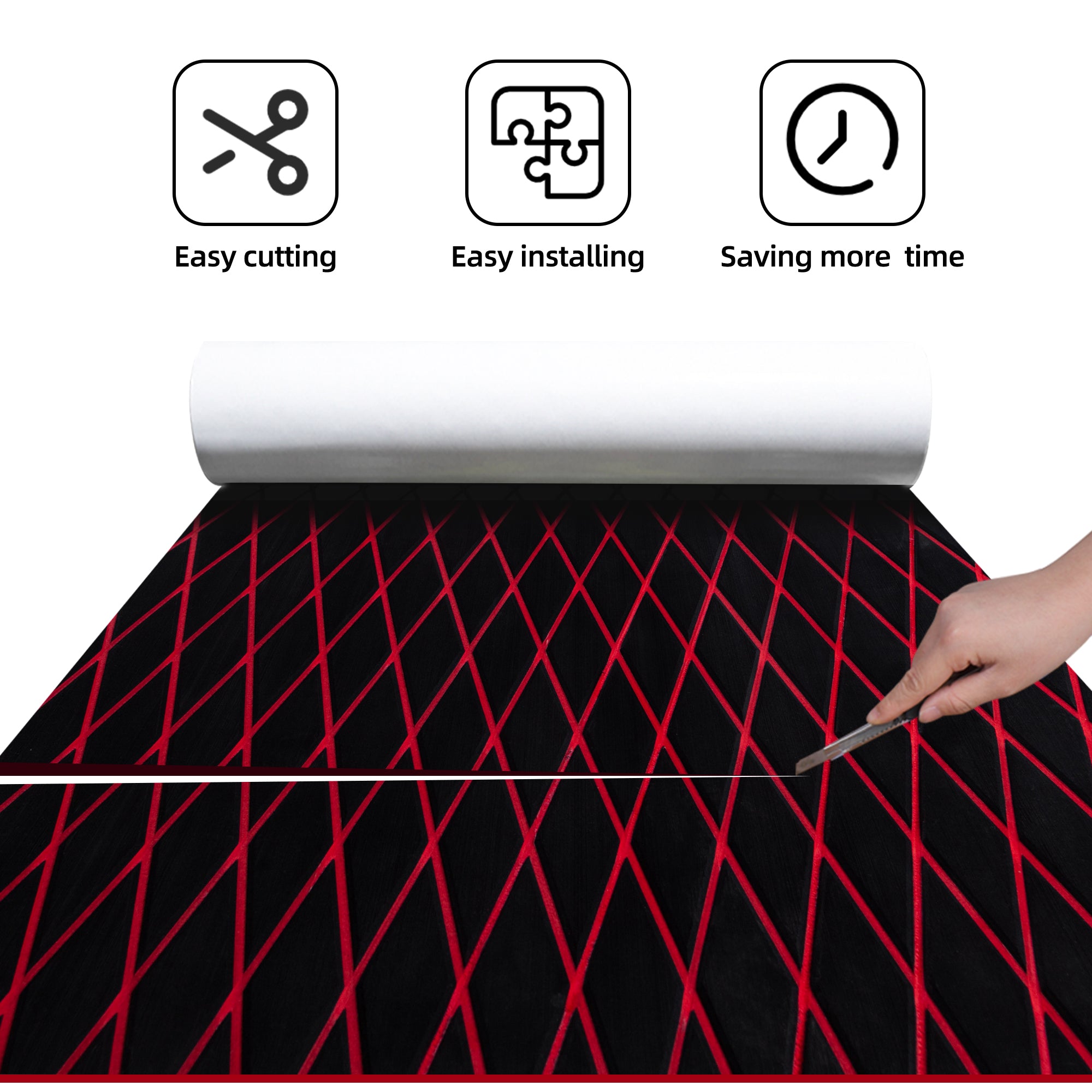 High-Density EVA Boat Flooring – Marine Deck Sheets