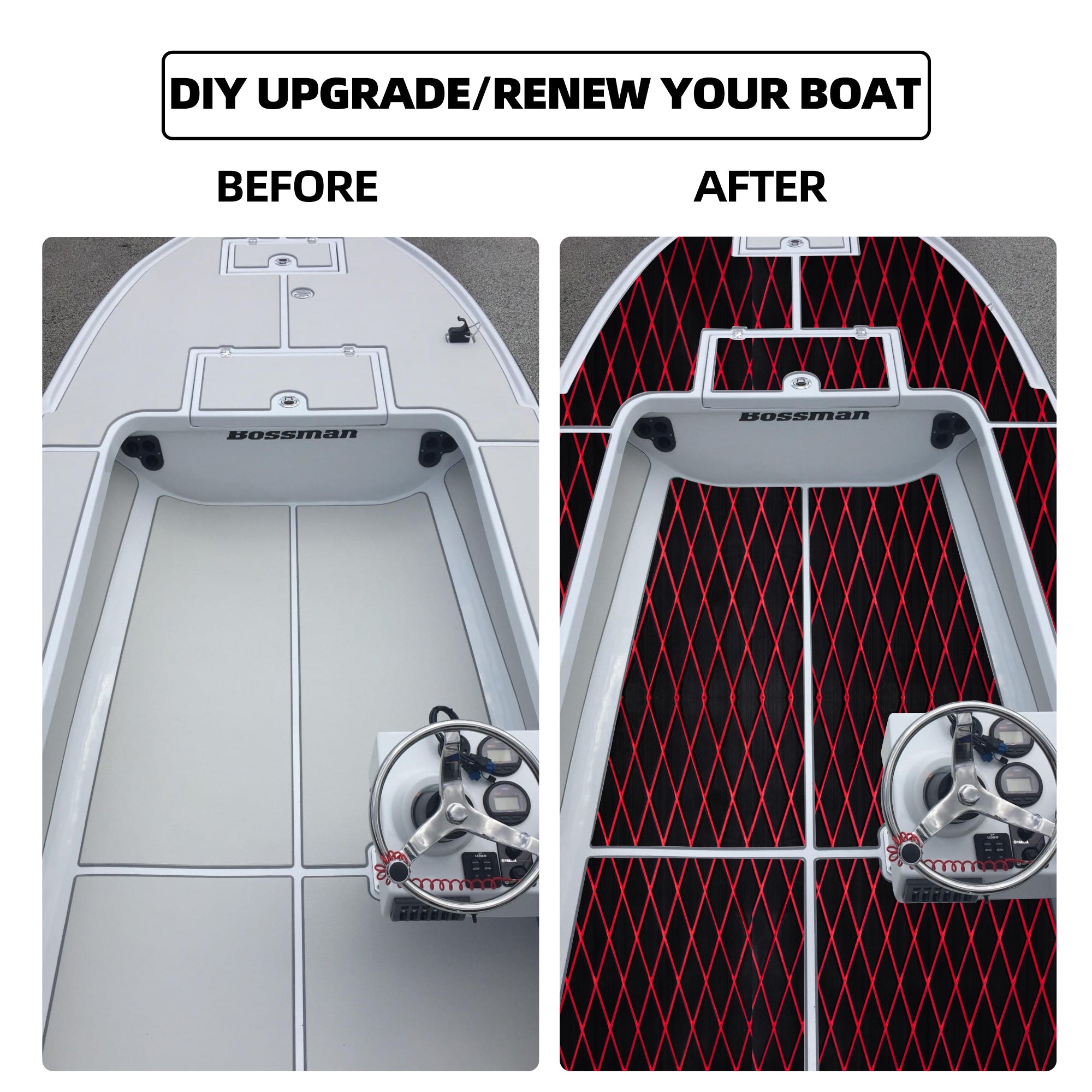High-Density EVA Boat Flooring – Marine Deck Sheets