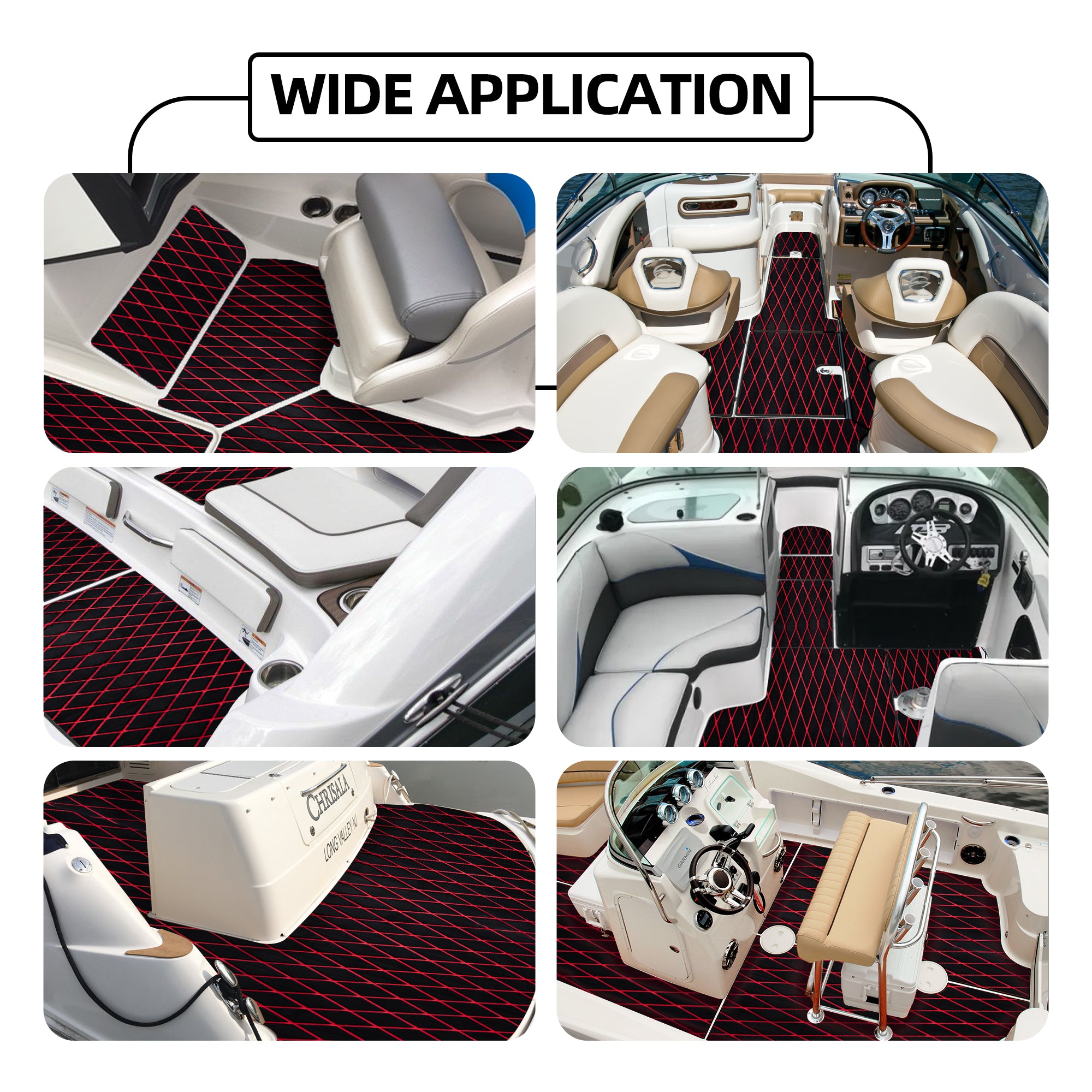 High-Density EVA Boat Flooring – Marine Deck Sheets
