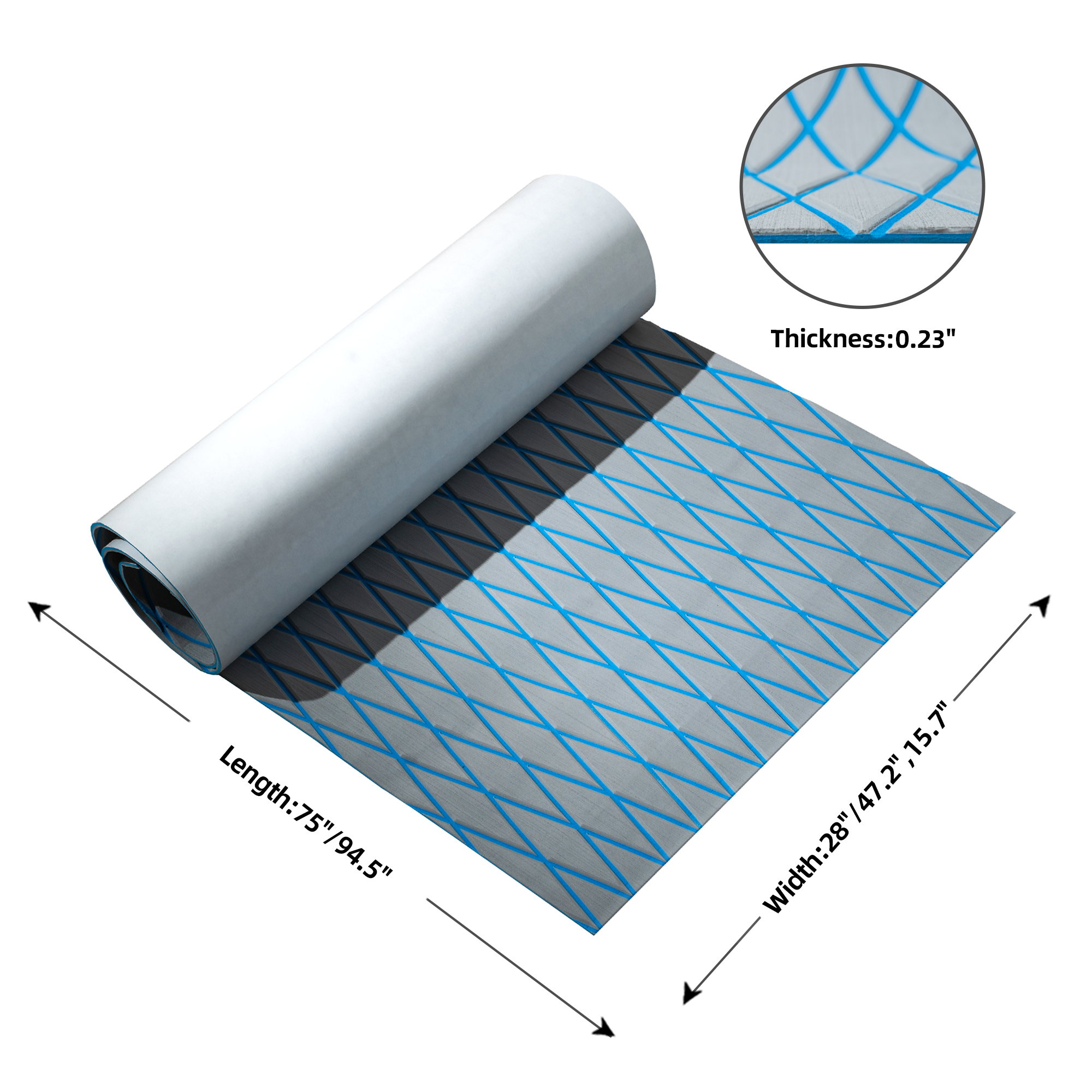 High-Density EVA Boat Flooring – Marine Deck Sheets