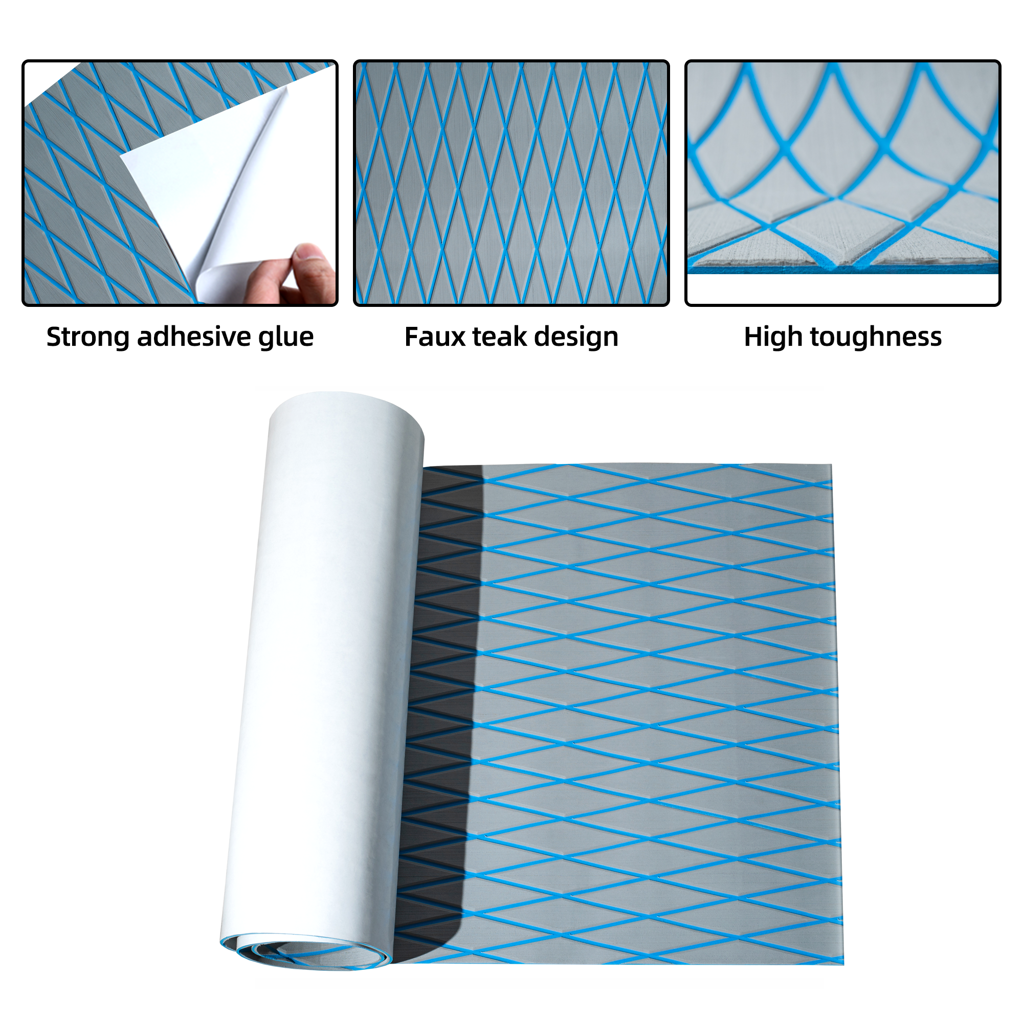 High-Density EVA Boat Flooring – Marine Deck Sheets
