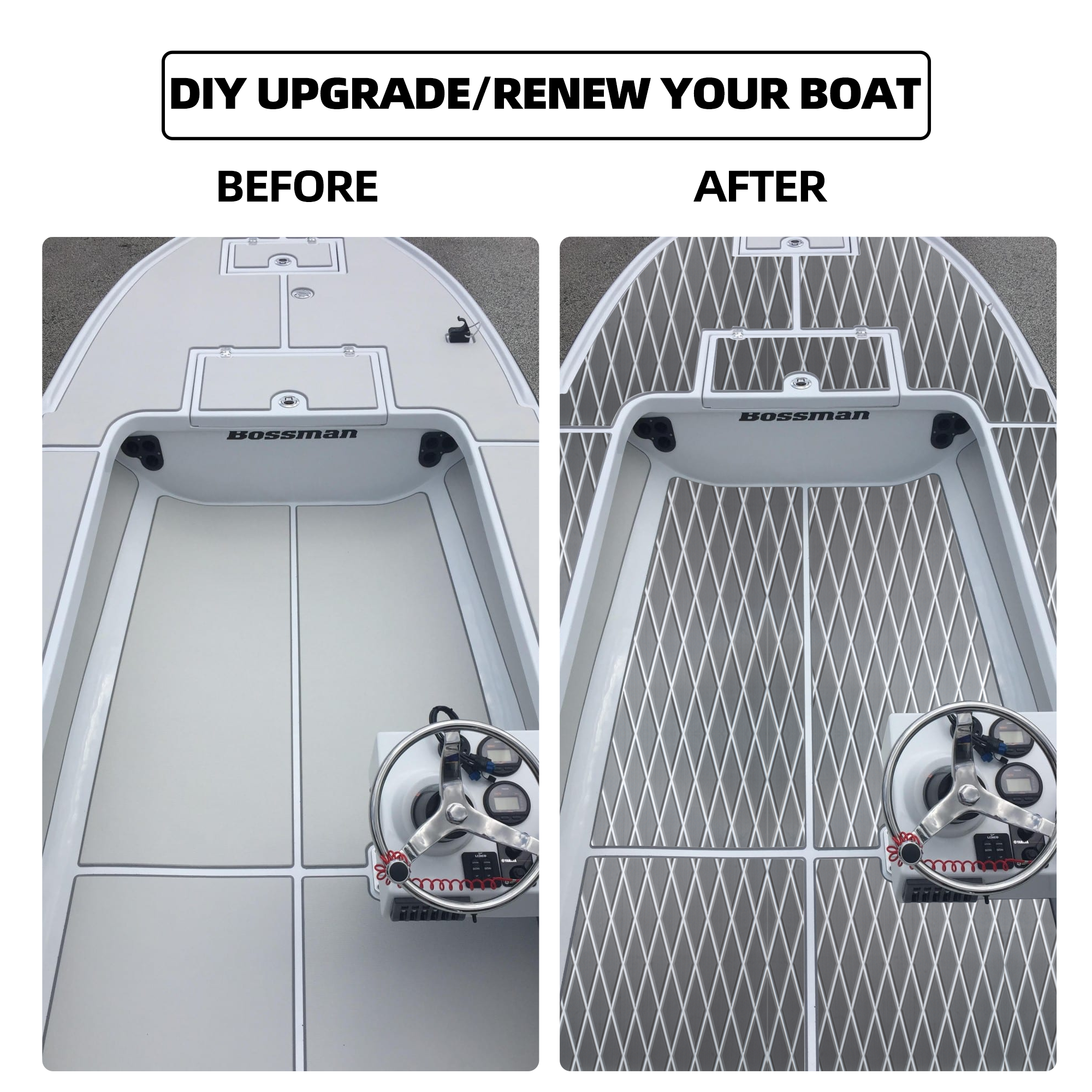 High-Density EVA Boat Flooring – Marine Deck Sheets