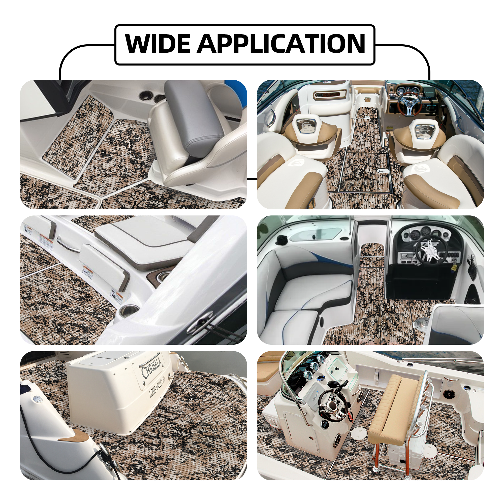 Boat Deck Foam Sheets – Custom Cut-to-Fit EVA Mats