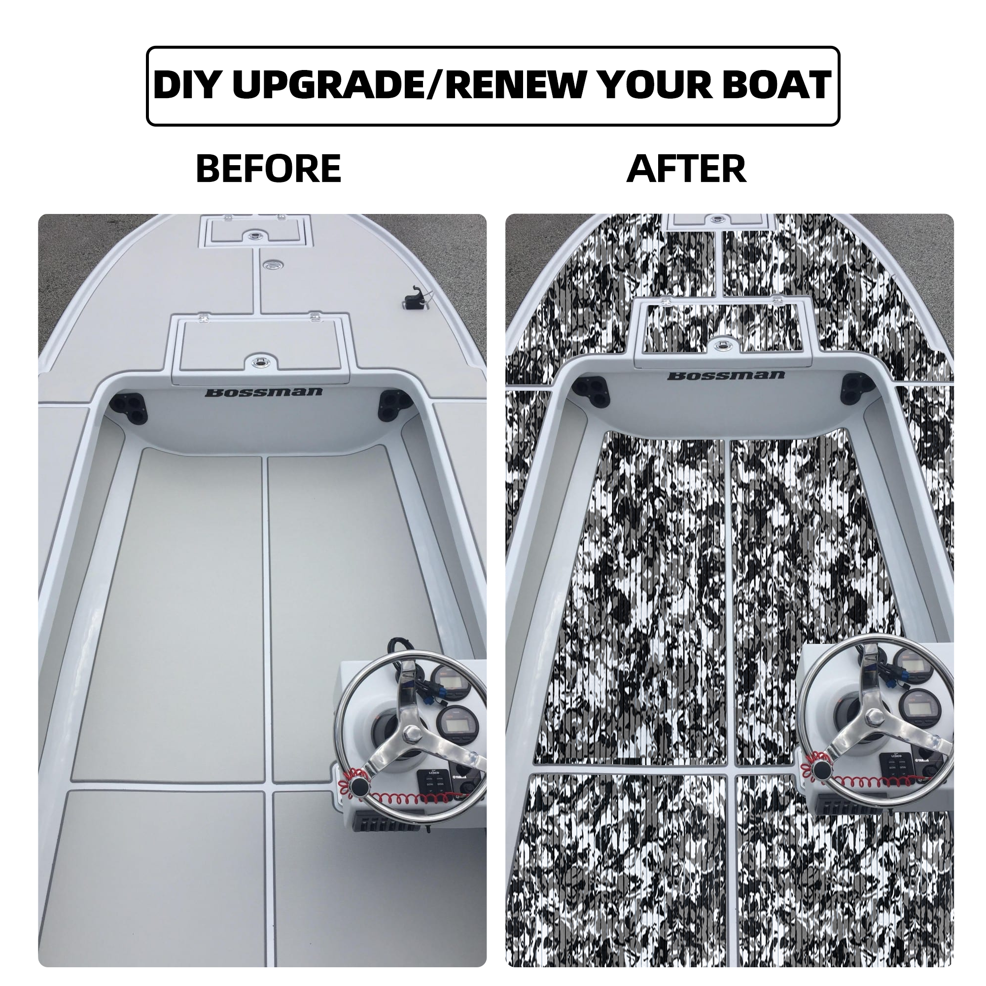 Boat Deck Foam Sheets – Custom Cut-to-Fit EVA Mats