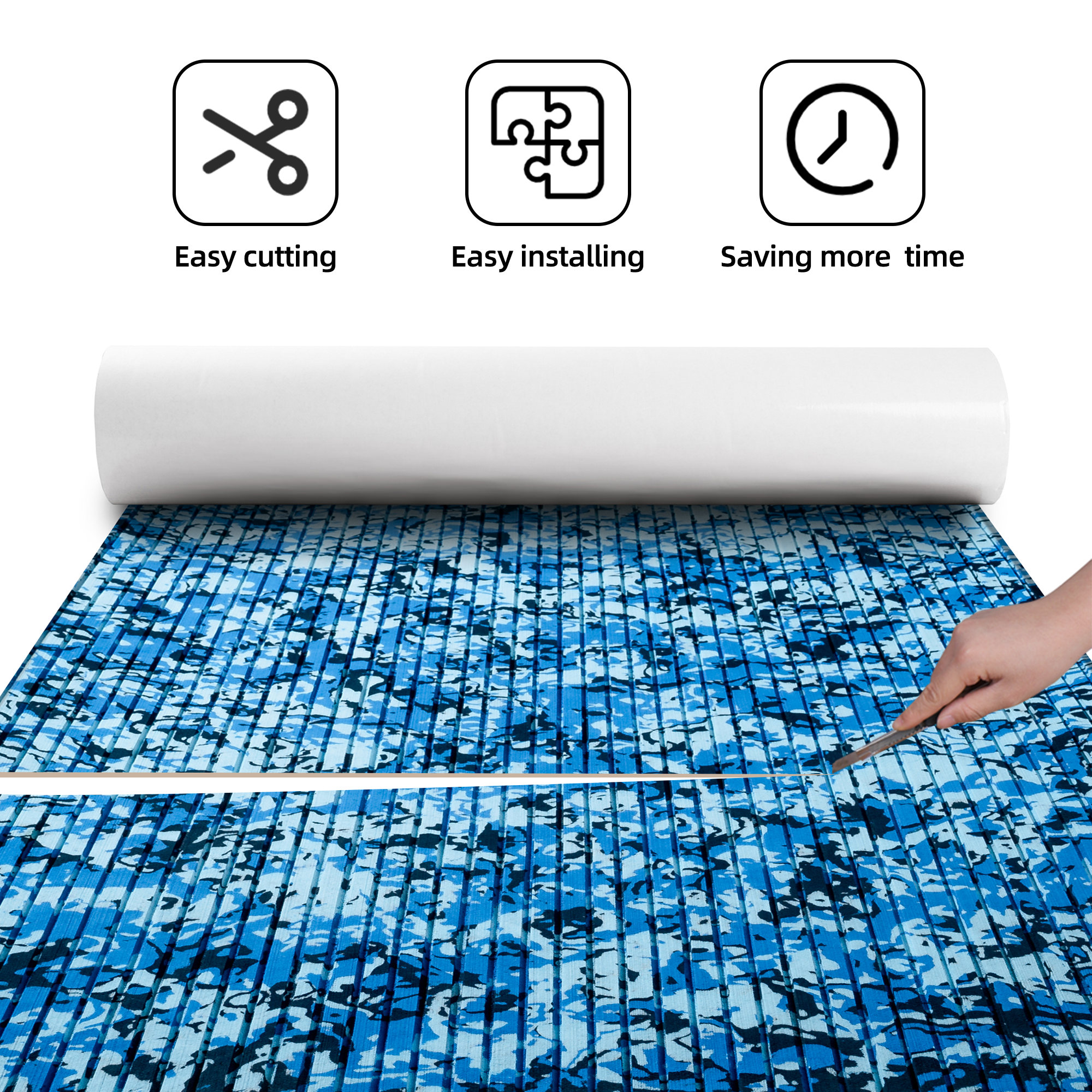 Boat Deck Foam Sheets – Custom Cut-to-Fit EVA Mats