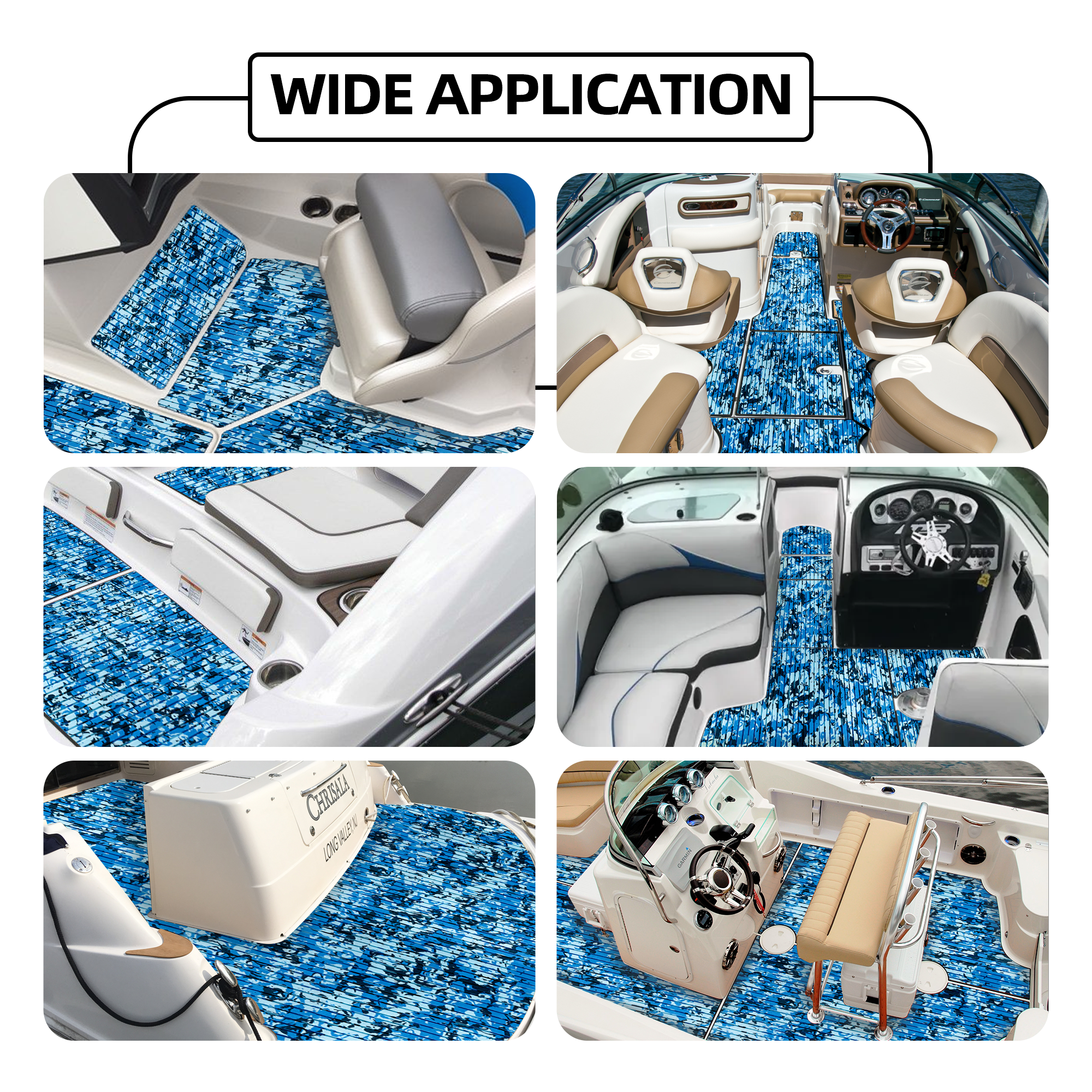 Boat Deck Foam Sheets – Custom Cut-to-Fit EVA Mats
