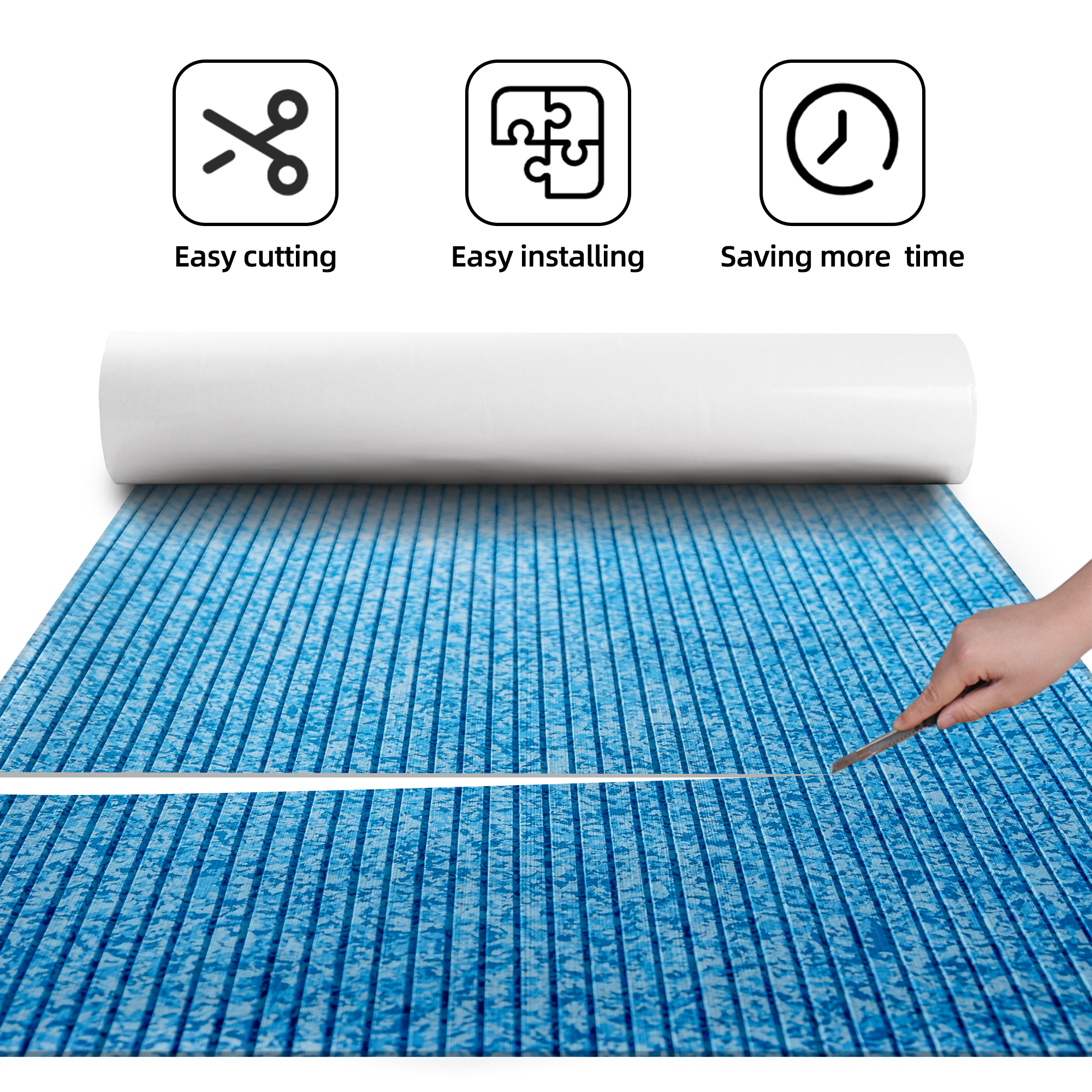 Boat Deck Foam Sheets – Custom Cut-to-Fit EVA Mats