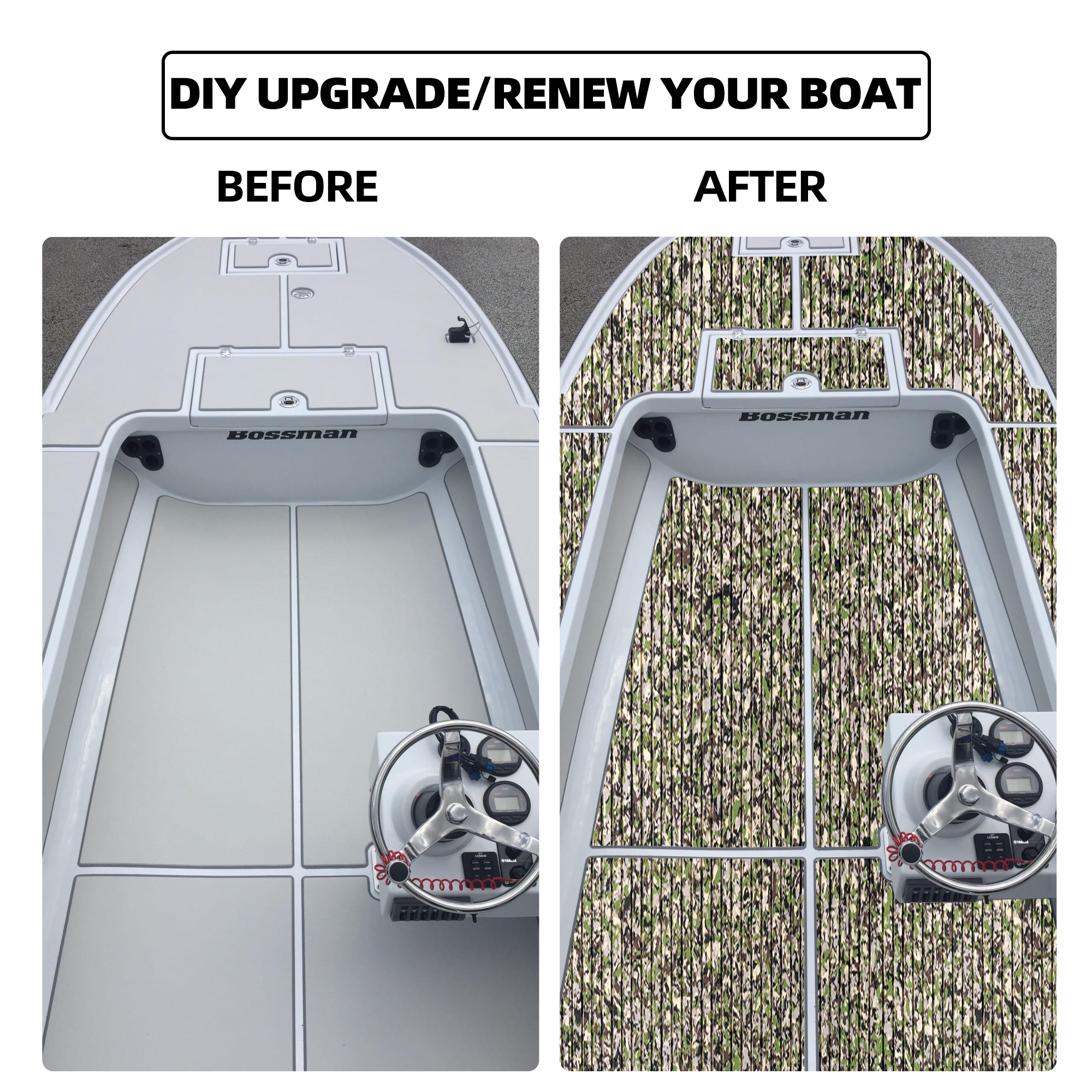 Boat Deck Foam Sheets – Custom Cut-to-Fit EVA Mats