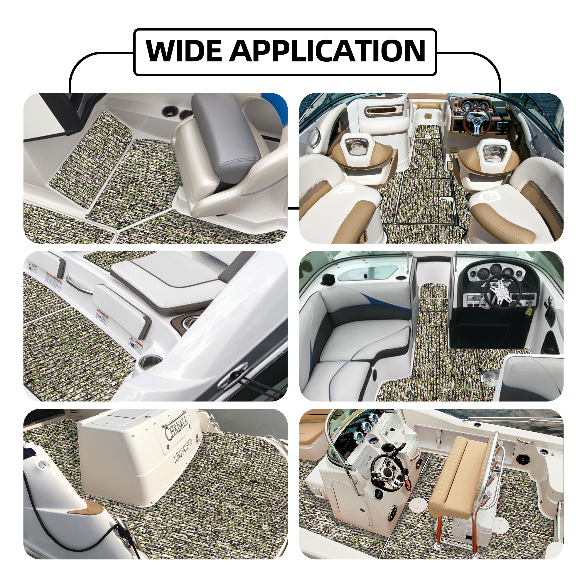 Boat Deck Foam Sheets – Custom Cut-to-Fit EVA Mats