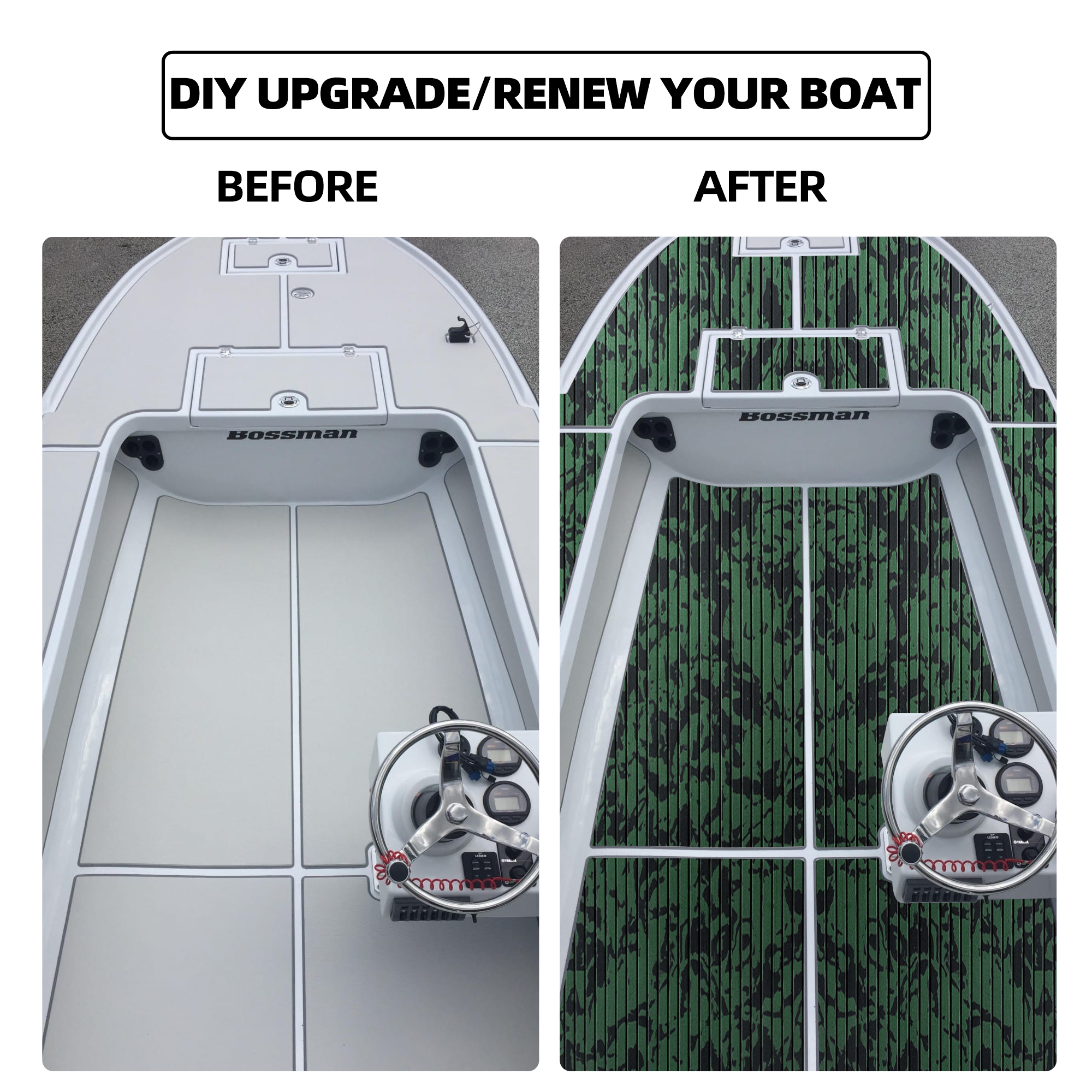 Boat Deck Foam Sheets – Custom Cut-to-Fit EVA Mats