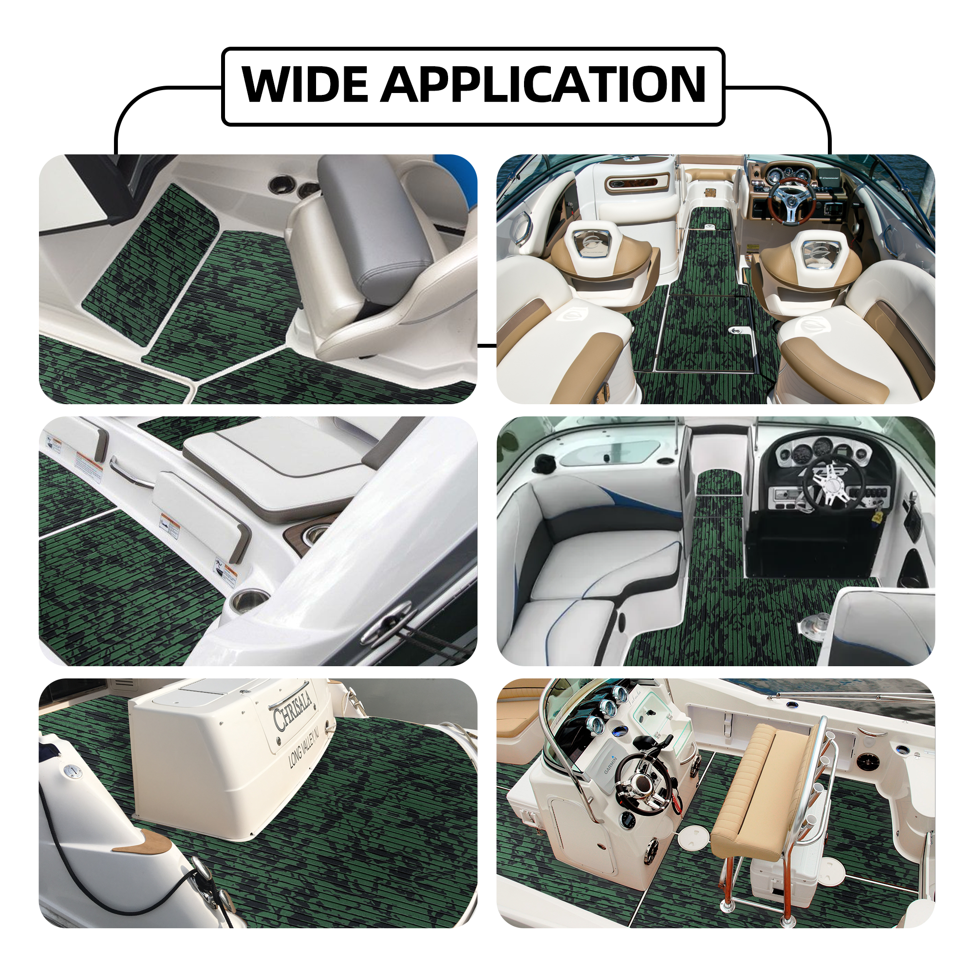 Boat Deck Foam Sheets – Custom Cut-to-Fit EVA Mats