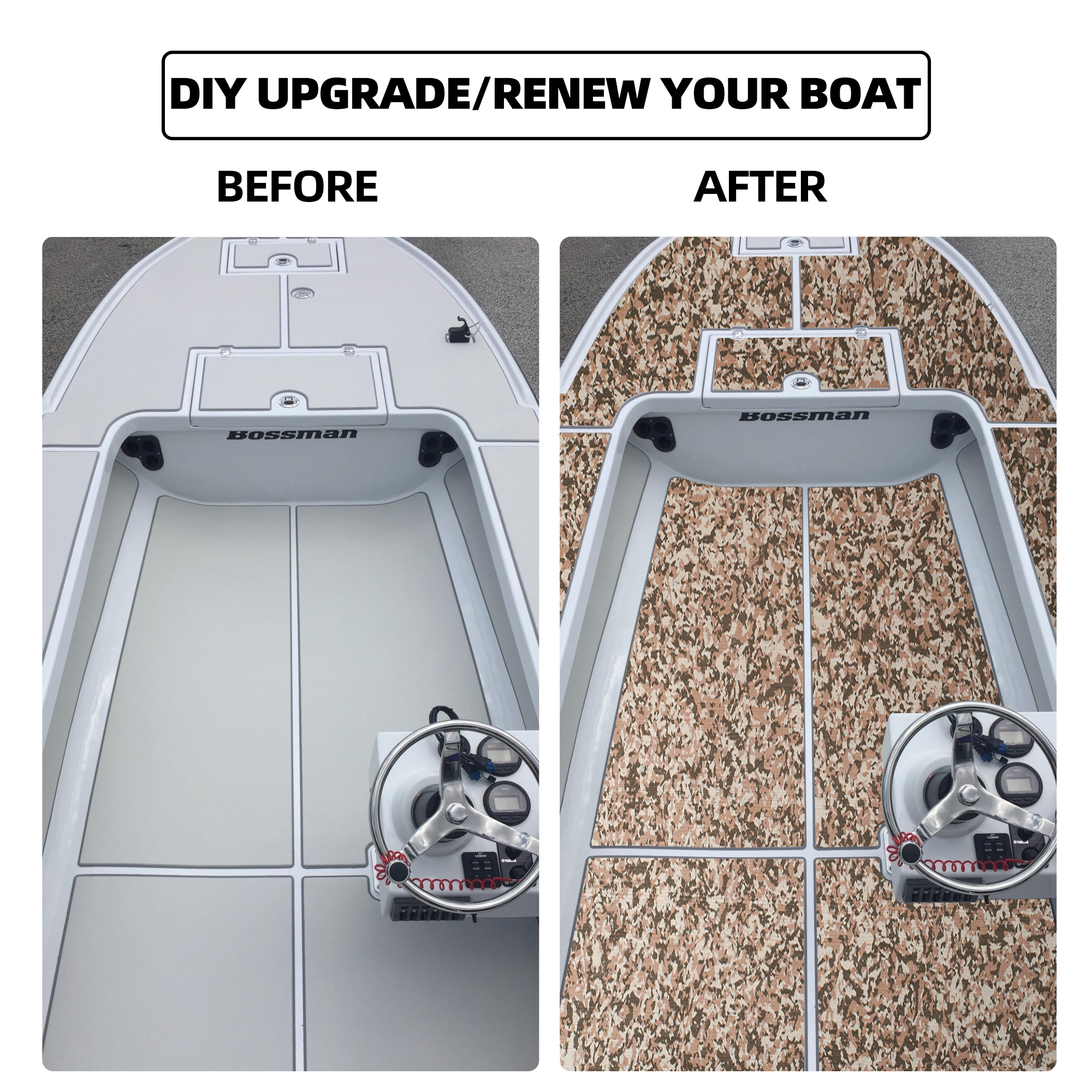 Anti-Fatigue Boat Flooring – EVA Foam Deck Pads