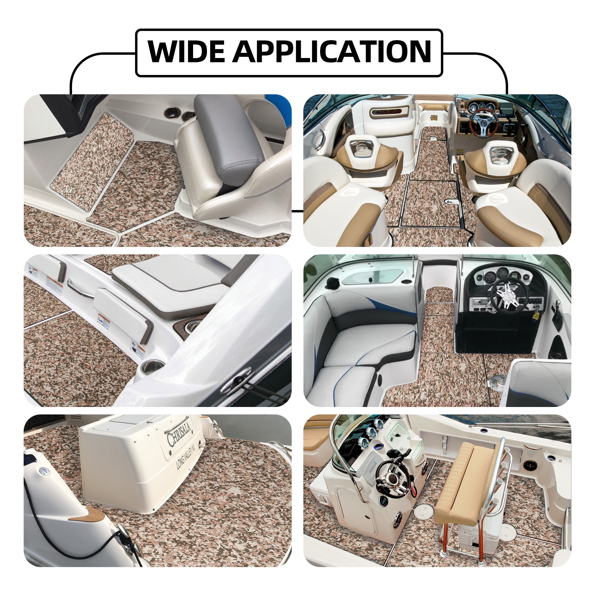Anti-Fatigue Boat Flooring – EVA Foam Deck Pads