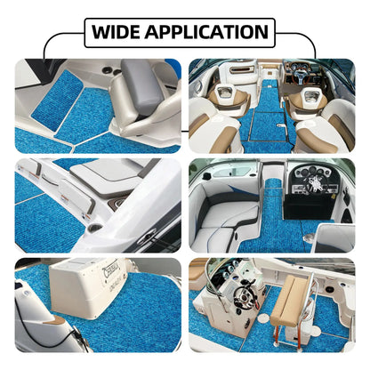 FOCEAN Boat Flooring - EVA Foam Boat Decking - Marine Mat Self-Adhesive Flooring Sheet Marine Carpet for Motorboat Yacht Kayak RV