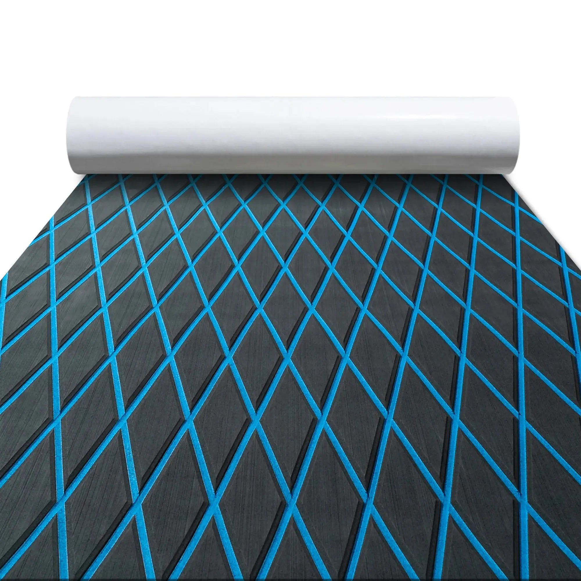 FOCEAN Boat Flooring EVA Foam Decking Sheet Faux Teak Marine Mat Marine Carpet Cooler Tops Non-Slip Self-Adhesive Flooring for Motorboat RV Yacht Kayak Swim Platform