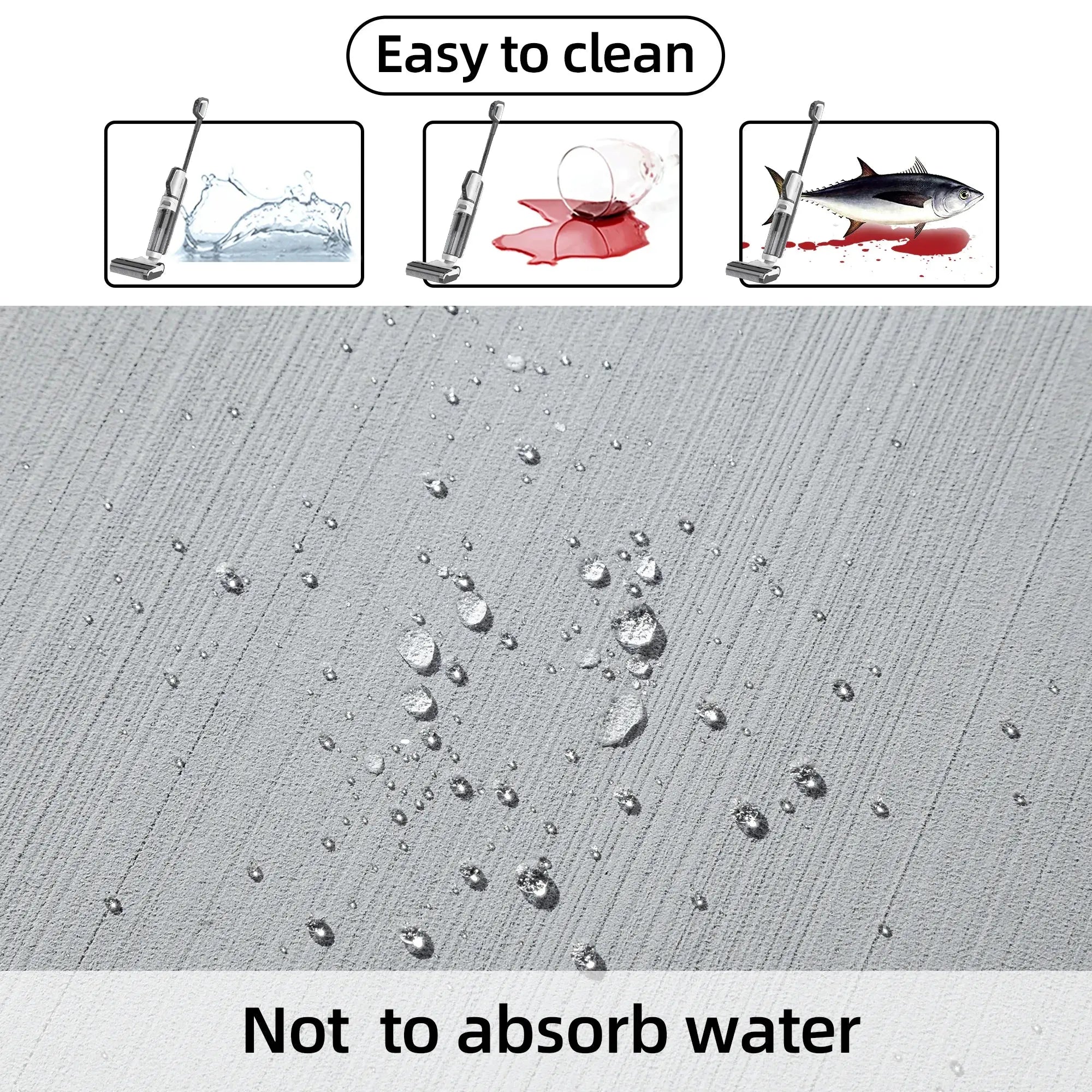 Boat Flooring EVA Foam Boat Decking  Gray Brushed Non-Slip Boat Mat Self-Adhesive Foam Boat Deck Flooring Carpet Mat Rolls for Kayak Deck Boat Yacht Flooring Motorboat