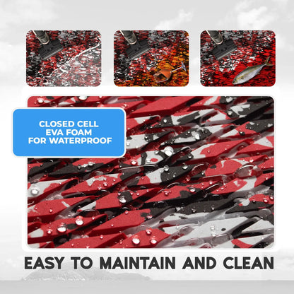 FOCEAN New Arrival Anti-UV None Slip EVA Foam Boat Flooring 3M Adhesive Sea Deck for Jon Boat Surfboard SUP Board Kayak